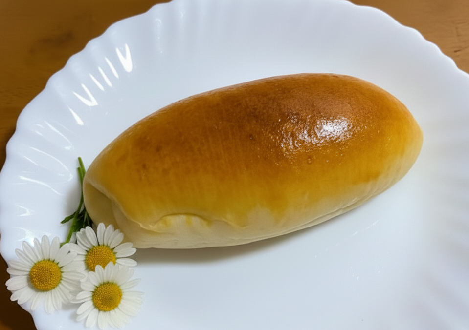 上新粉入りコッペパン