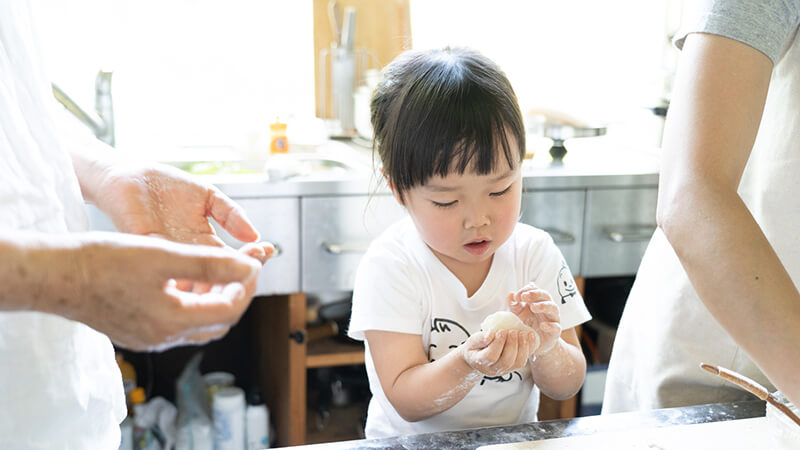 子供と一緒に作る手作りおやつ